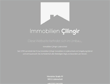 Tablet Screenshot of cilingir.de